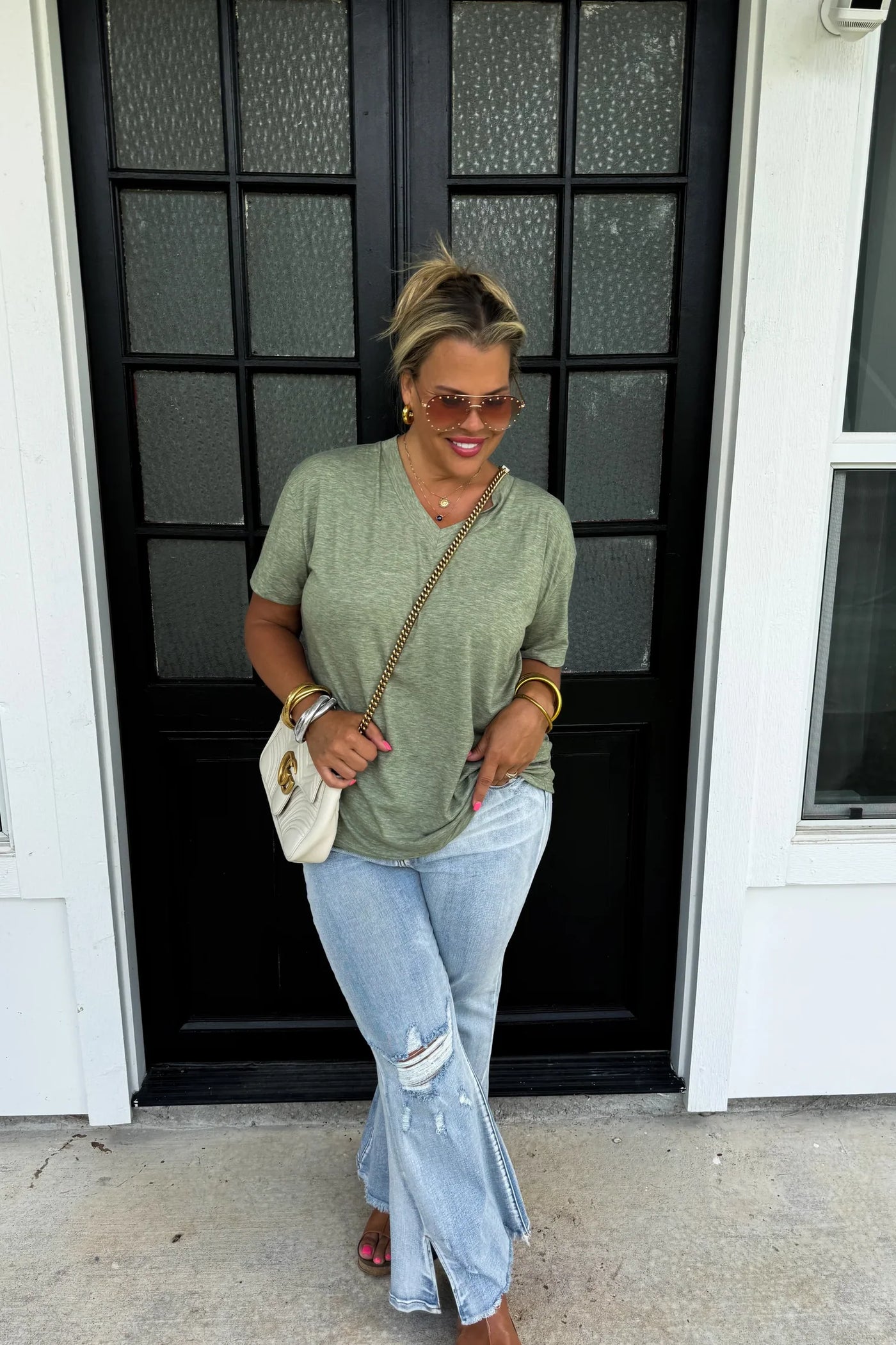 4 Colors - Sadie Soft & Slouchy Boyfriend Tees - Blakeley