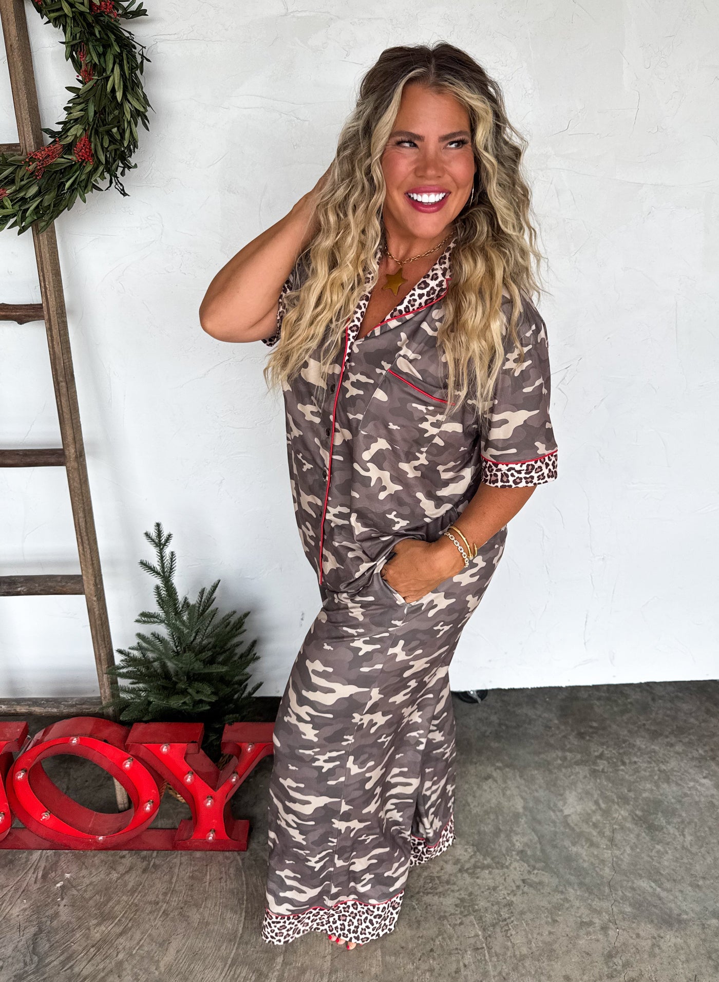 PREORDER - CHRISTMAS LUXE PJ SETS - 3 Prints