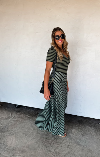 PREORDER - CALISTA STRIPE DRESS - Blakeley - 3 Color Combos