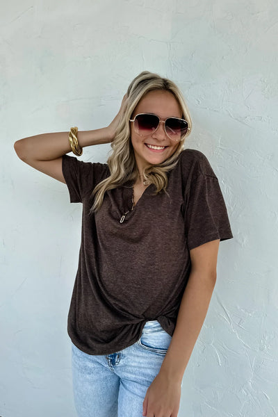 4 Colors - Sadie Soft & Slouchy Boyfriend Tees - Blakeley