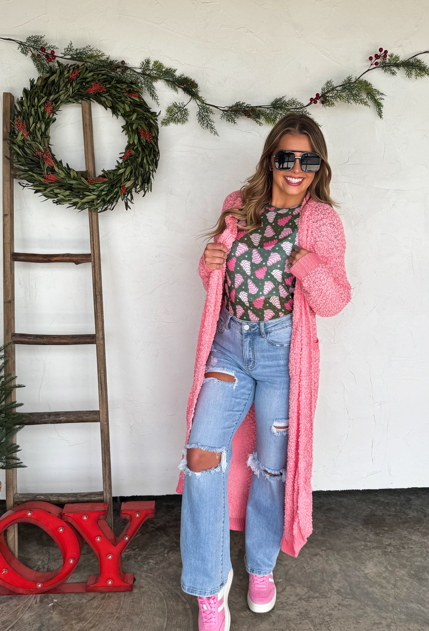 PREORDER - POPPY KNIT POPCORN CARDIGAN - 4 Colors