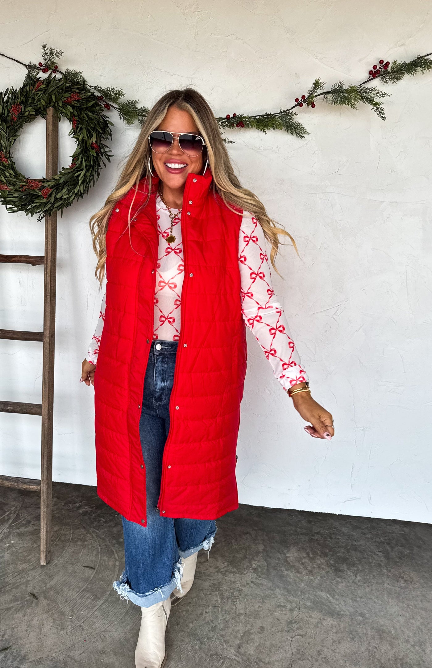PREORDER- KENDALL LONG PUFFER VEST - 4 Colors