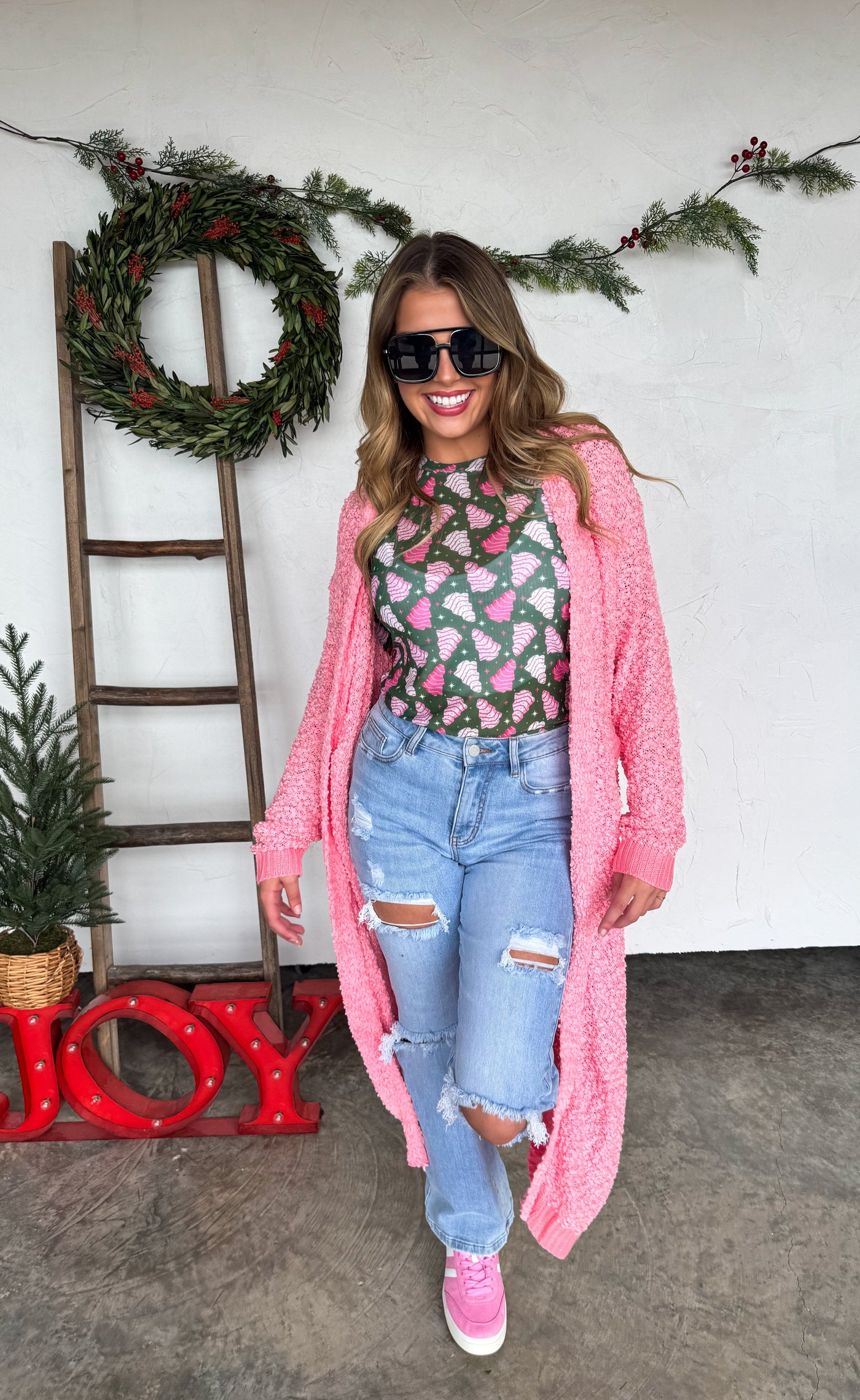 PREORDER - POPPY KNIT POPCORN CARDIGAN - 4 Colors
