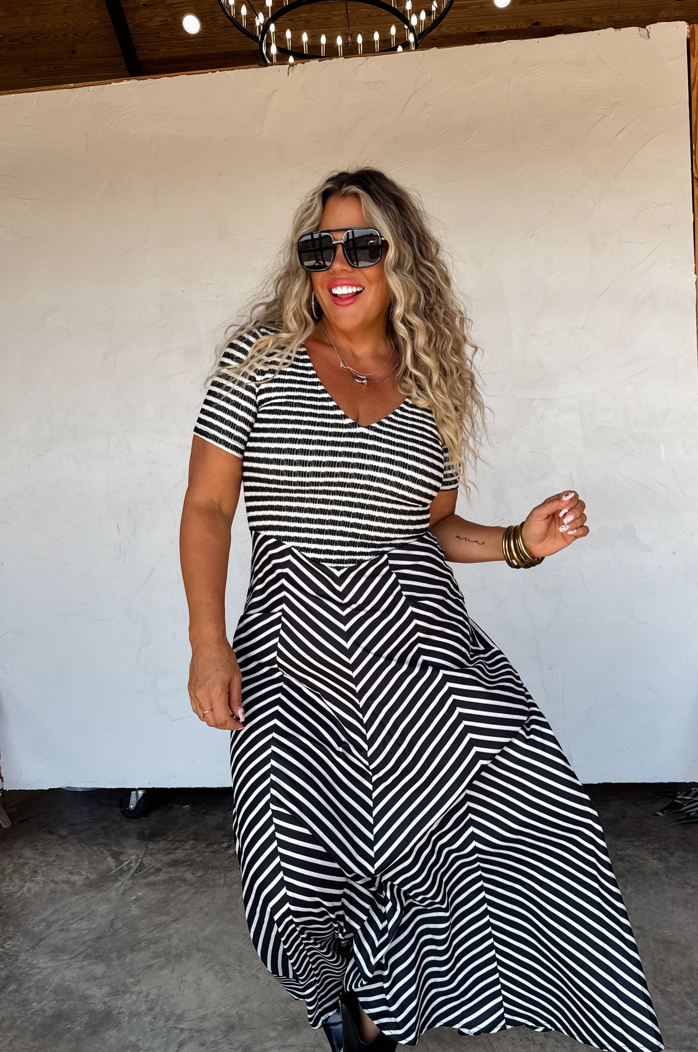 PREORDER - CALISTA STRIPE DRESS - Blakeley - 3 Color Combos