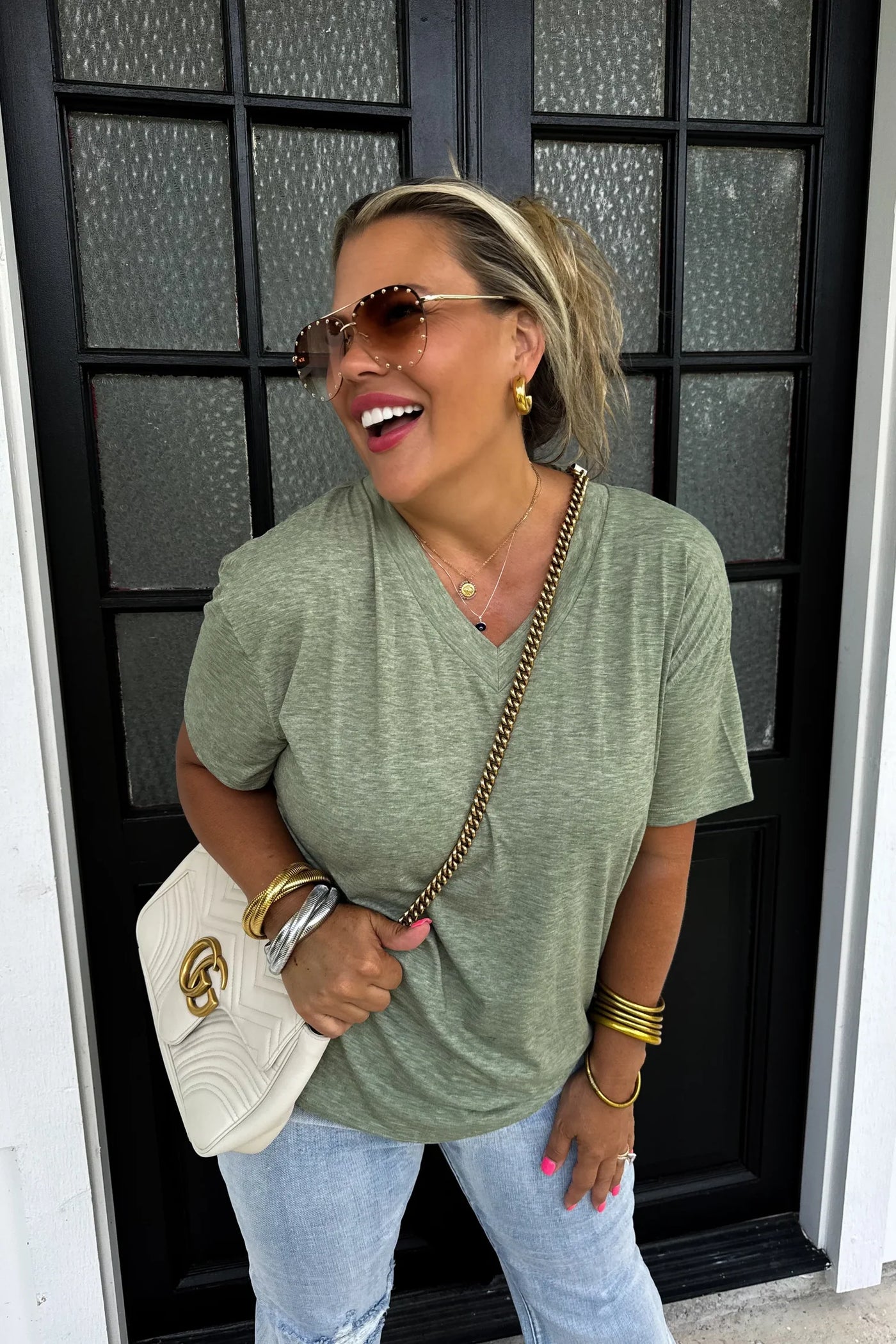 4 Colors - Sadie Soft & Slouchy Boyfriend Tees - Blakeley