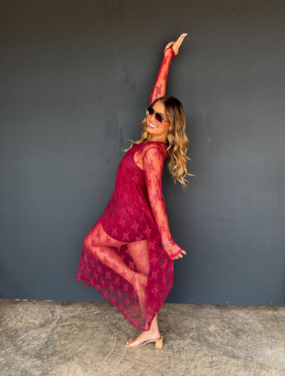PREORDER- EVANGELINE 2 pc LACE DRESS - 4 Colors