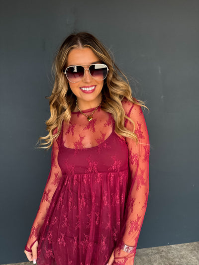 PREORDER- EVANGELINE 2 pc LACE DRESS - 4 Colors