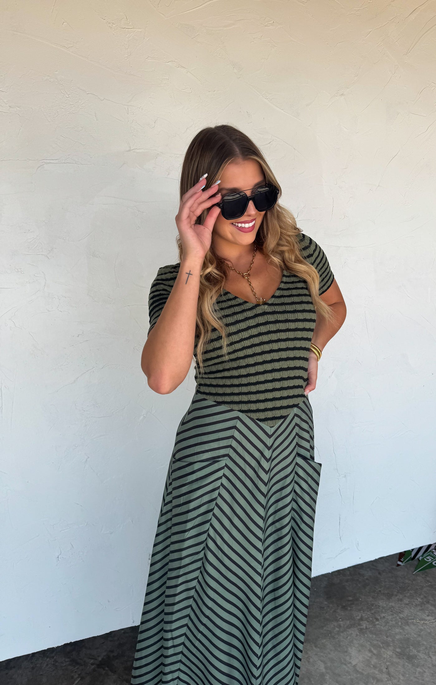 PREORDER - CALISTA STRIPE DRESS - Blakeley - 3 Color Combos