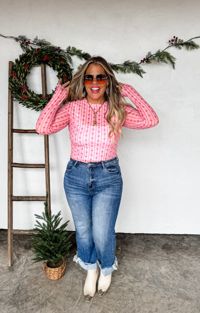 PREORDER - CHRISTMAS DRESS IT UP MESH TOPS - 5 Prints