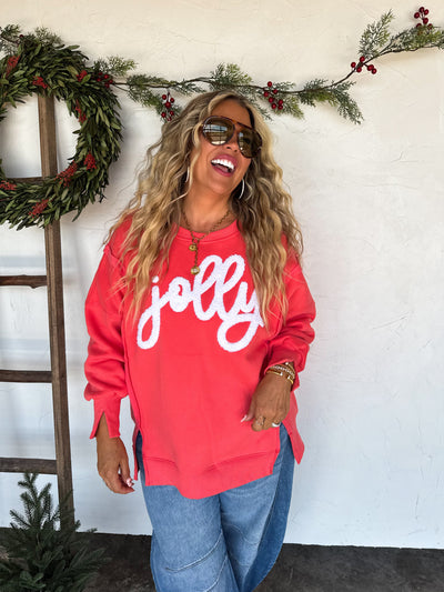 PREORDER- JOY & JOLLY PULLOVER SWEATSHIRTS