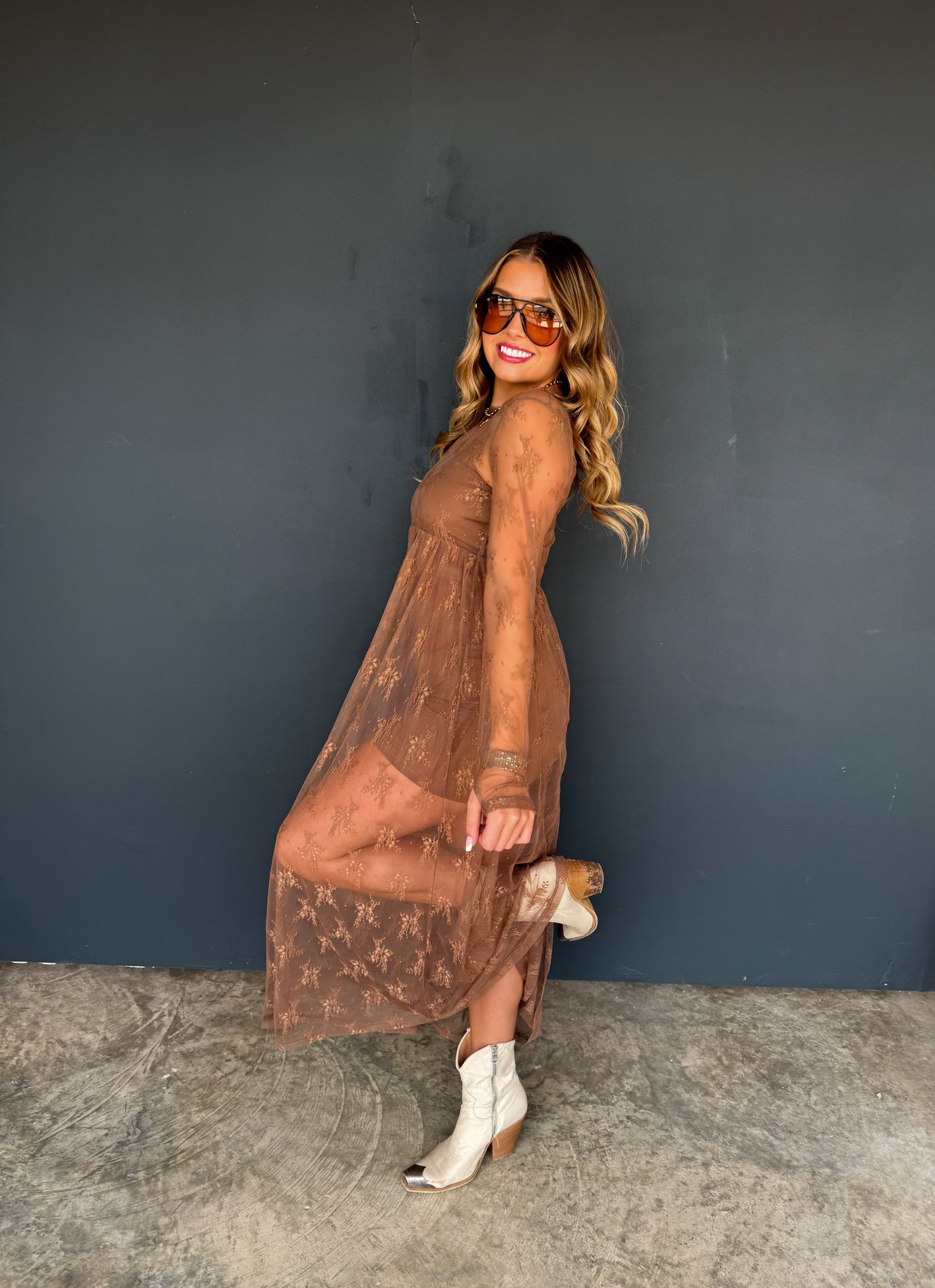 PREORDER- EVANGELINE 2 pc LACE DRESS - 4 Colors