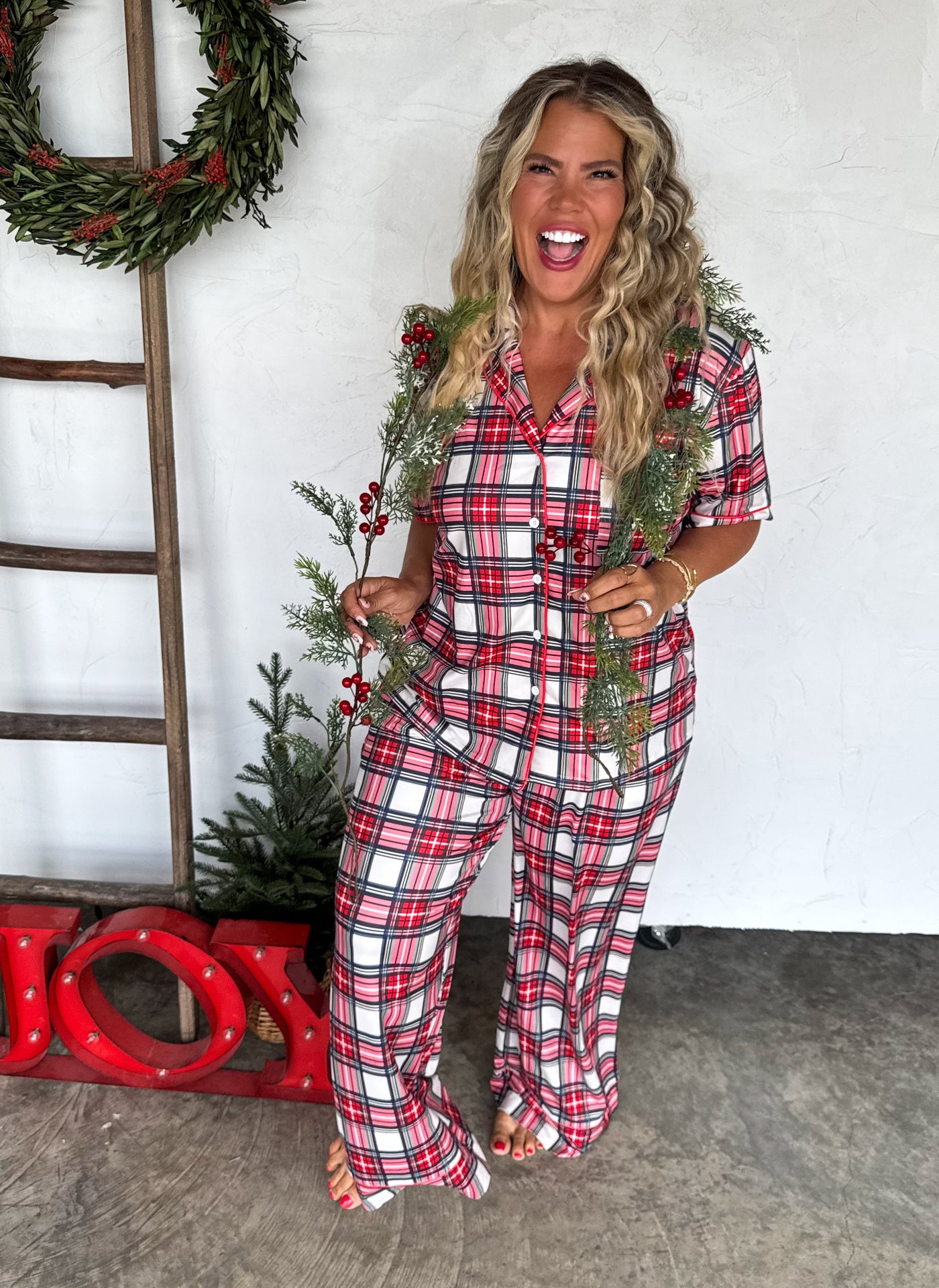 PREORDER - CHRISTMAS LUXE PJ SETS - 3 Prints