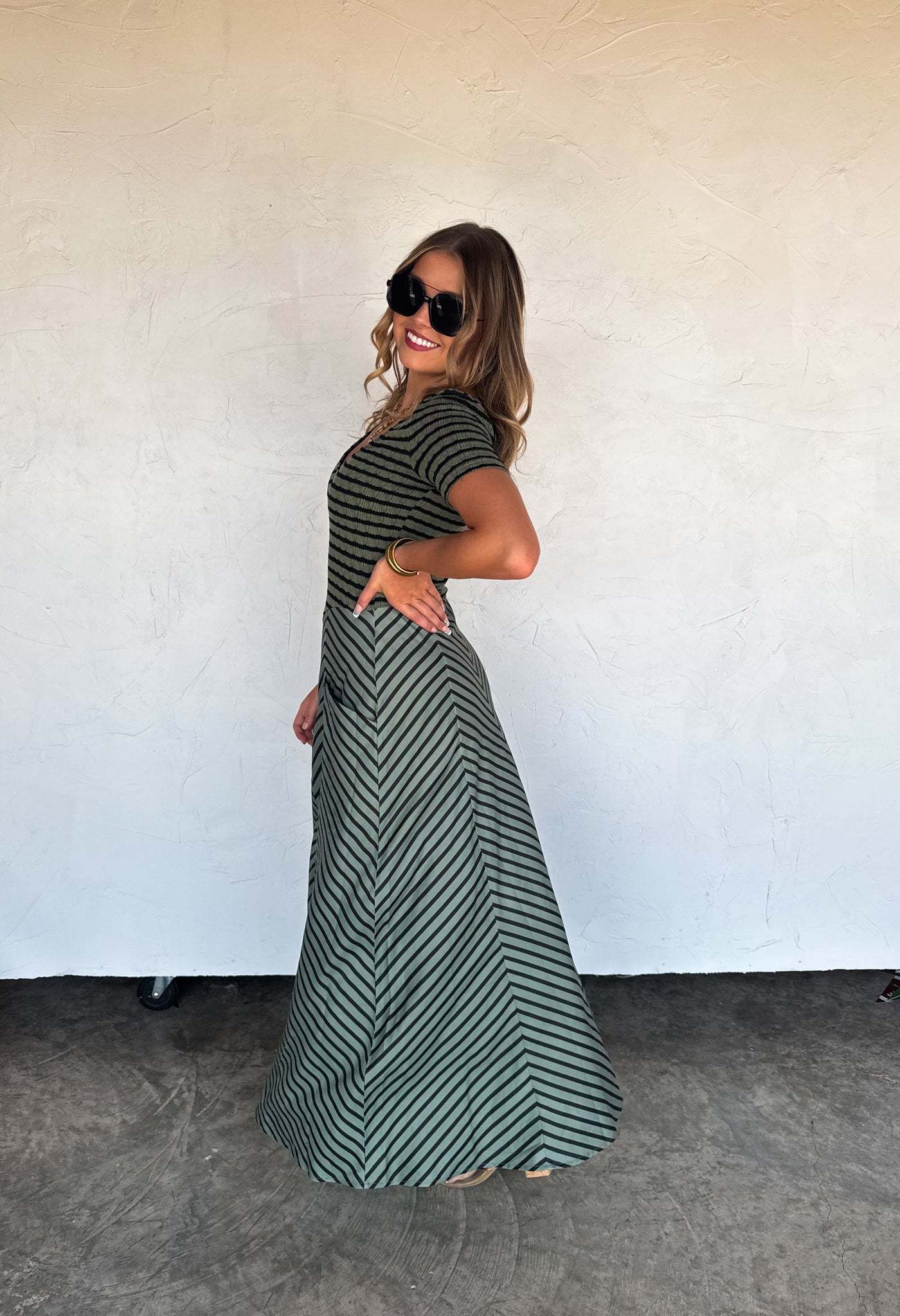 PREORDER - CALISTA STRIPE DRESS - Blakeley - 3 Color Combos