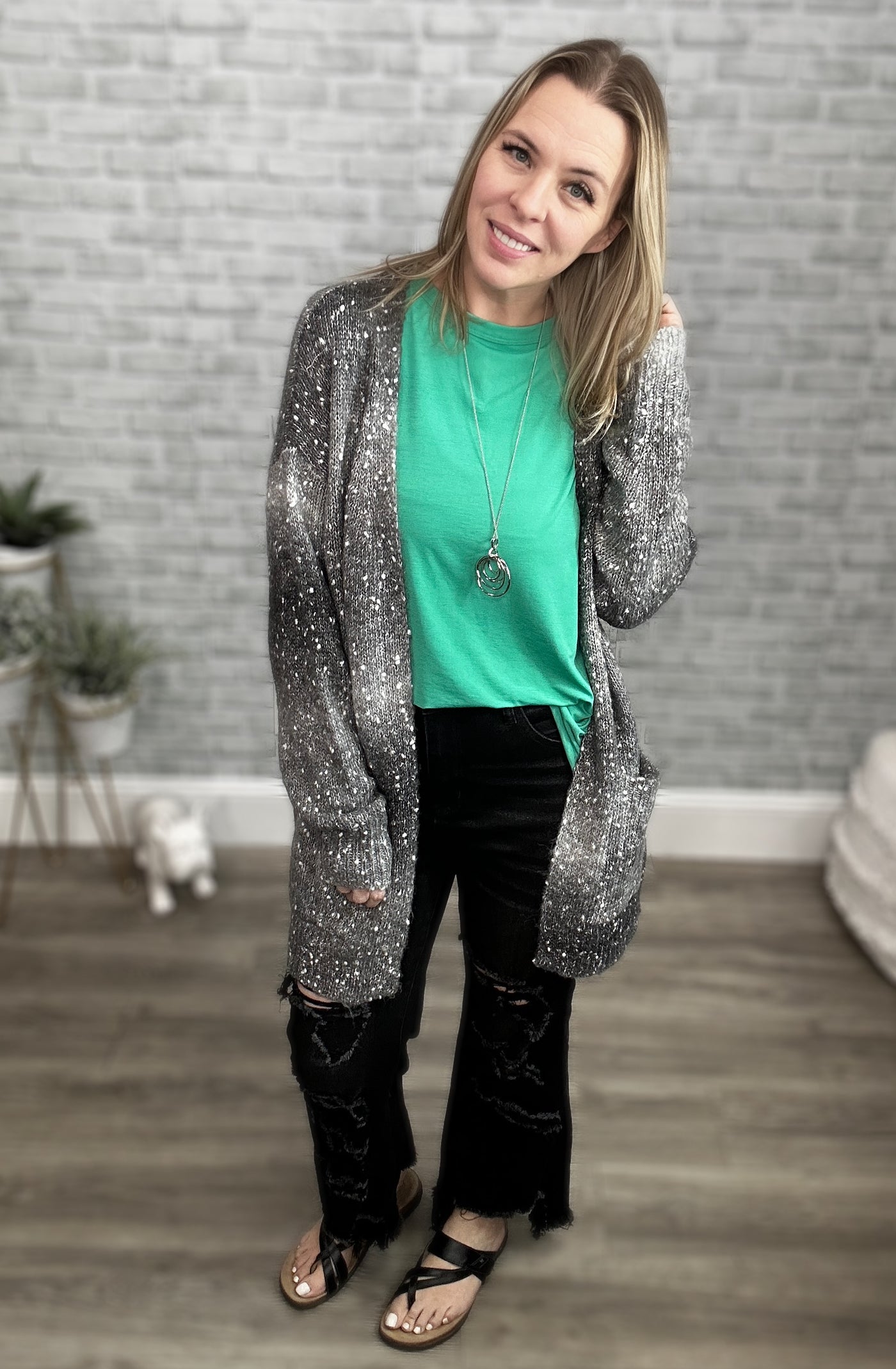 3 Colors - Oversized Wrinkle Free Tunic with Dolman Sleeves - Dear Scarlett