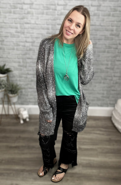 3 Colors - Oversized Wrinkle Free Tunic with Dolman Sleeves - Dear Scarlett