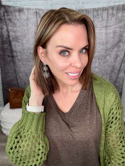 Green Kandias Knit Cardigan 3 pc Bundle - 20% Off