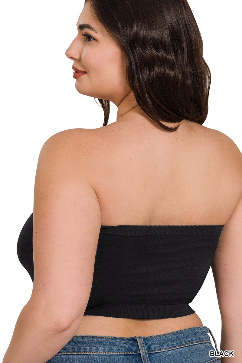 3 Colors - Seamless Bandeau Bra Just Wear the Dress Boutique 3 Colors - Seamless Bandeau Bra Just Wear the Dress Boutique