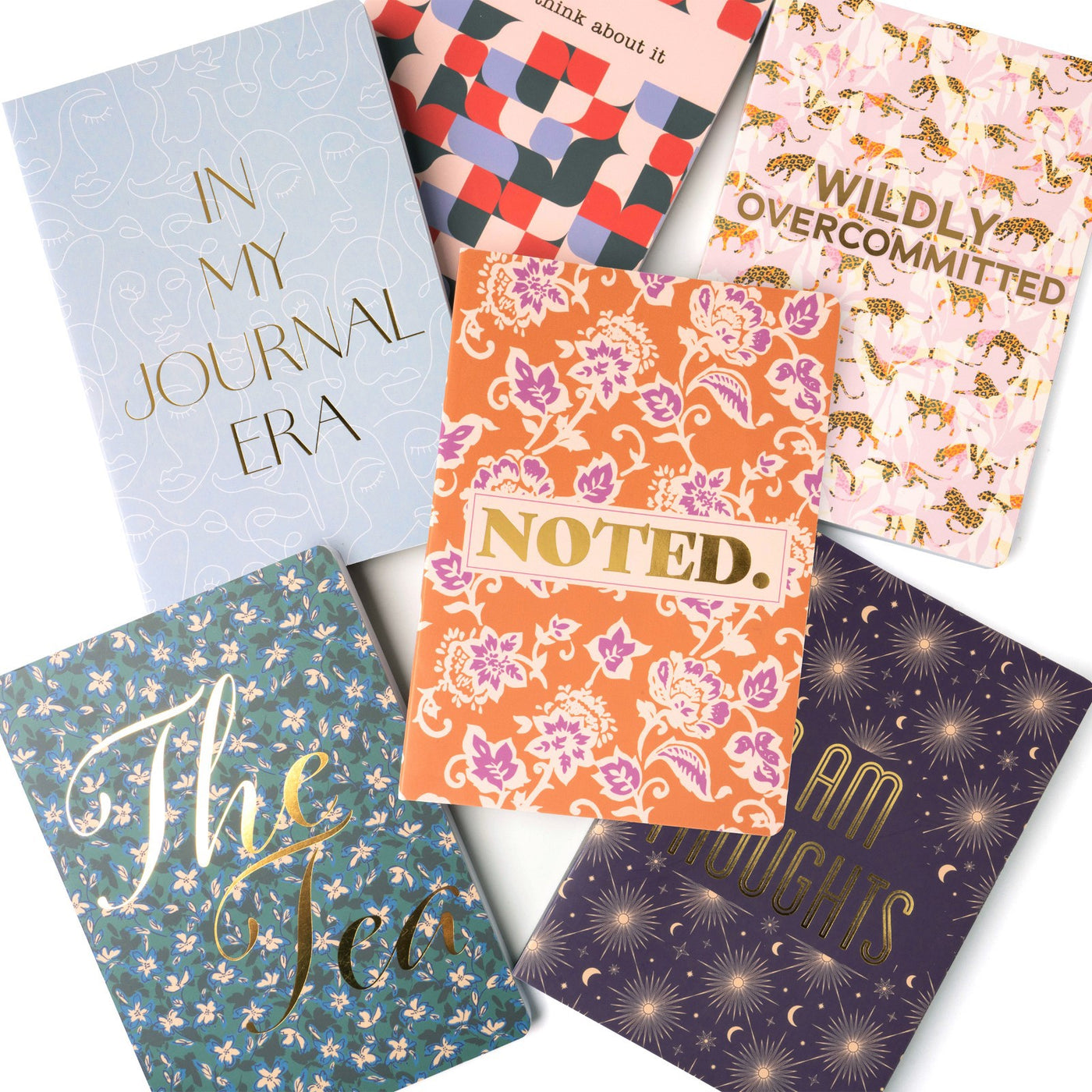 Crush Inner Monologue Journals with Fun and Sassy Sayings