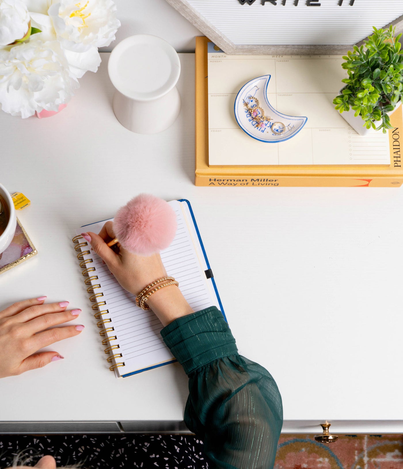 C382 Noted Ultra-Plush Pom Pen by Crush