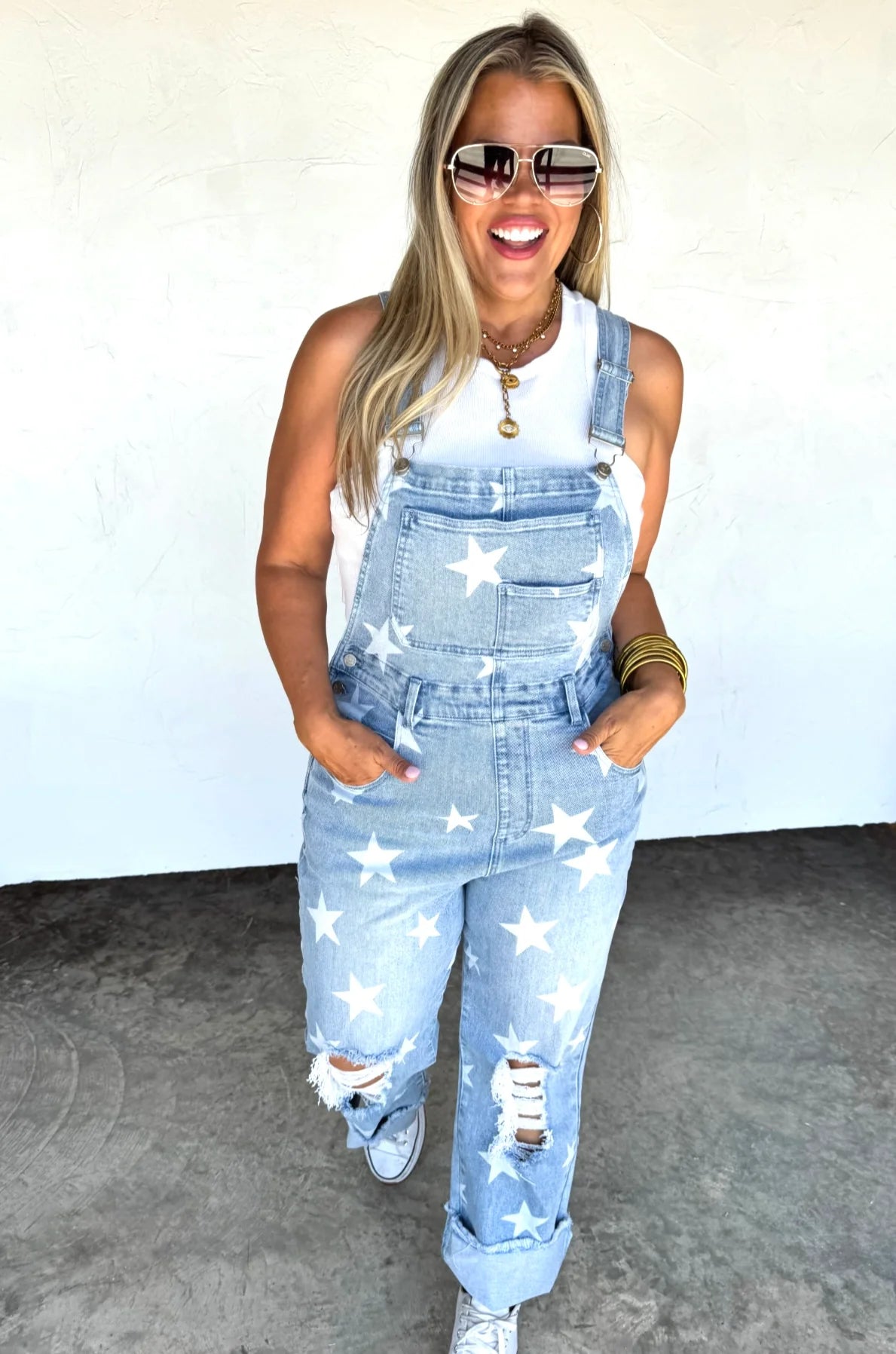 Blakeley Denim All Star Overalls - Light Wash - 3rd RESTOCK!!