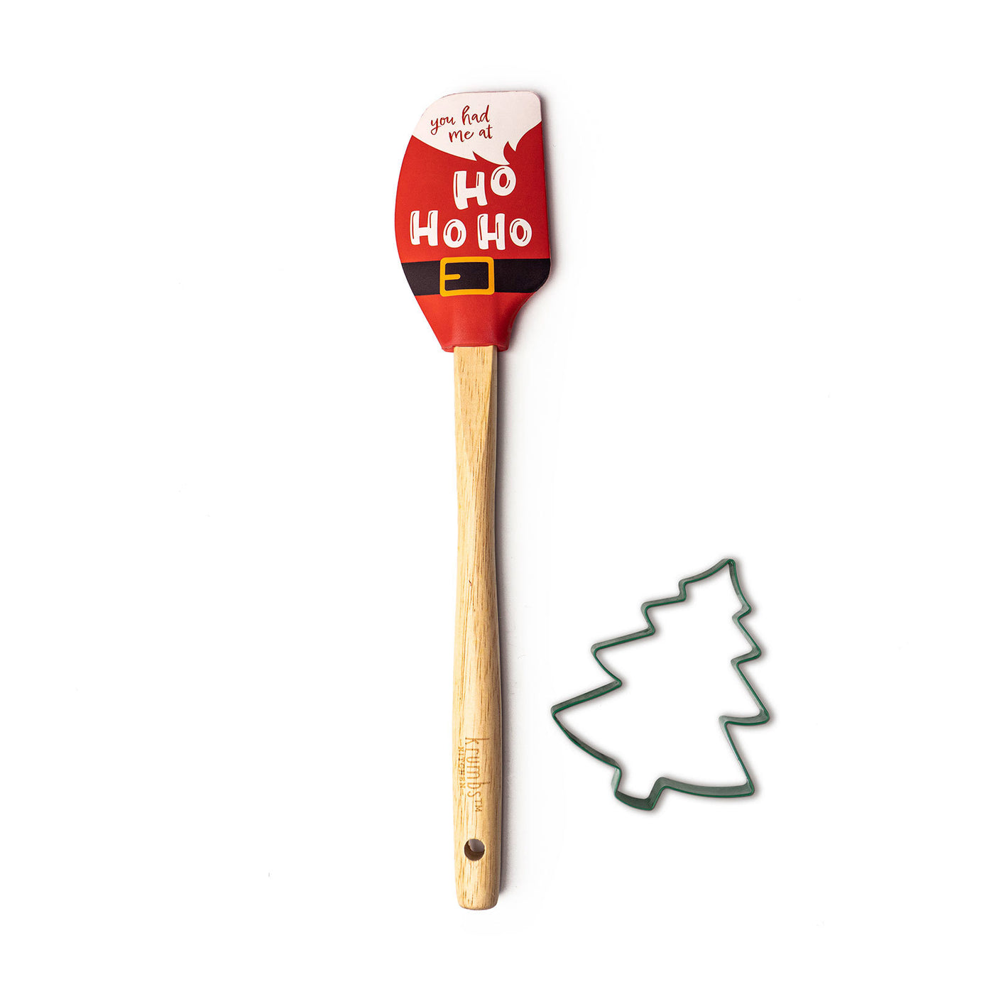 C379 Cute and Fun Holiday Spatula & Cookie Cutter Set