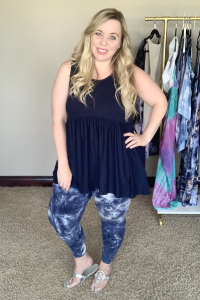 3 Colors - Baby Suede Babydoll Tunic Tank