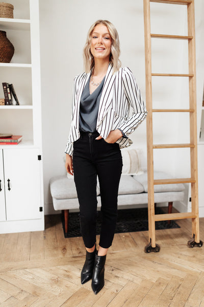 City Girl Cowl Neck Blouse