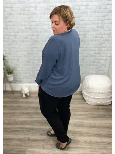 City Girl Cowl Neck Blouse