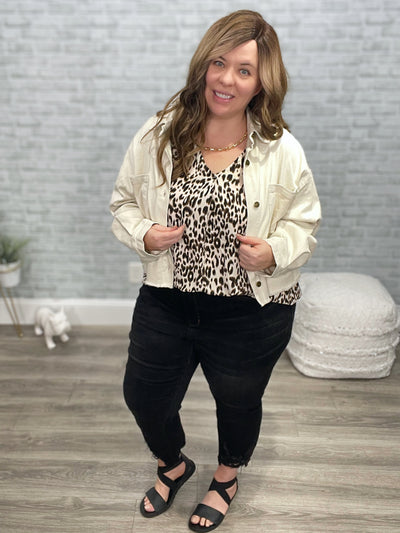 Felicity Animal Print Blouse