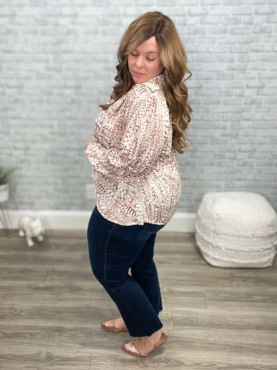 Take Flight Cowl Neck Top