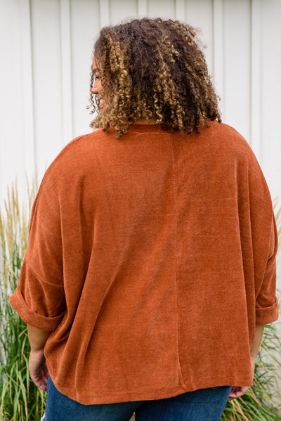 Pumpkin Spice Luv Sweater Top