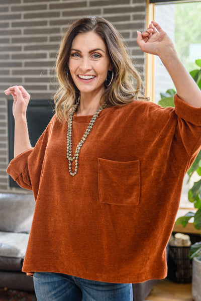 Pumpkin Spice Luv Sweater Top