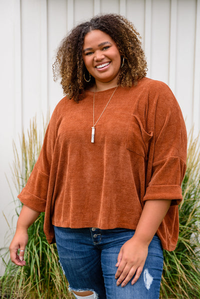 Pumpkin Spice Luv Sweater Top