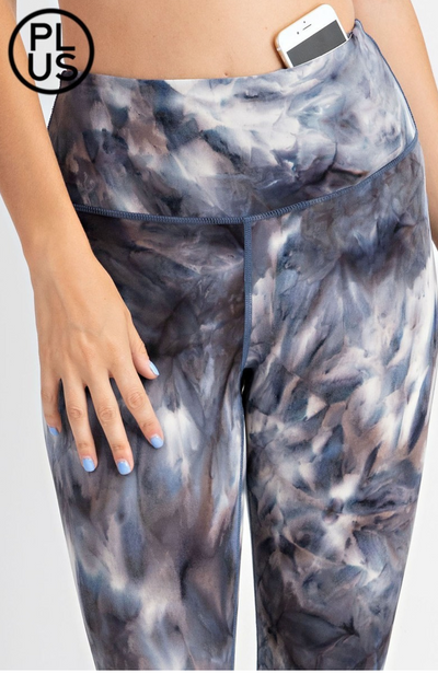 Tie Dye Butter Soft Leggings from Rae Mode