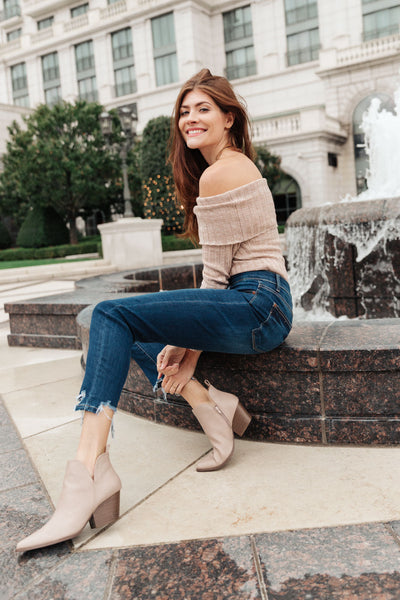 Sweater Weather Off the Shoulder Bodysuit